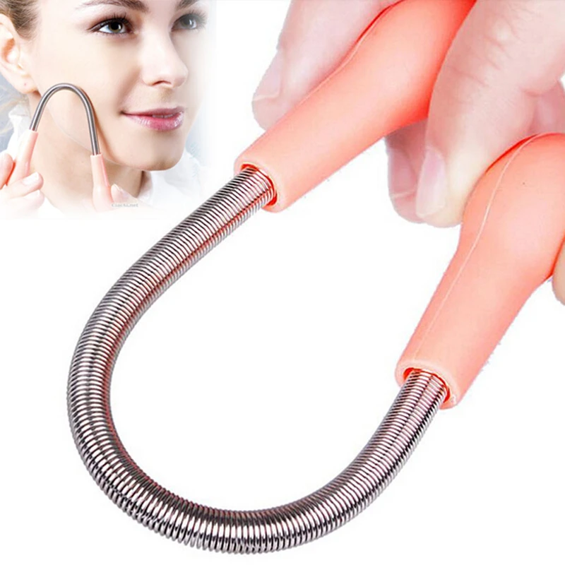 Face Facial Hair Spring Remover Stick Removal Threading sticky Tool Epilator Free Shipping