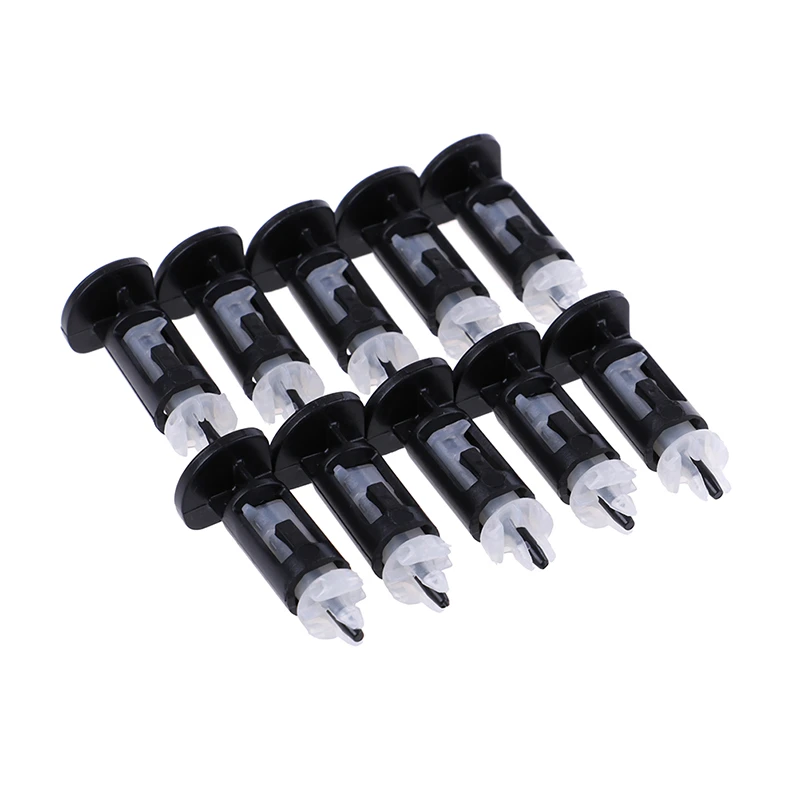 10Pcs Hot 775 CPU heatsink mount pin plastic push screw cooling fan mounting clip