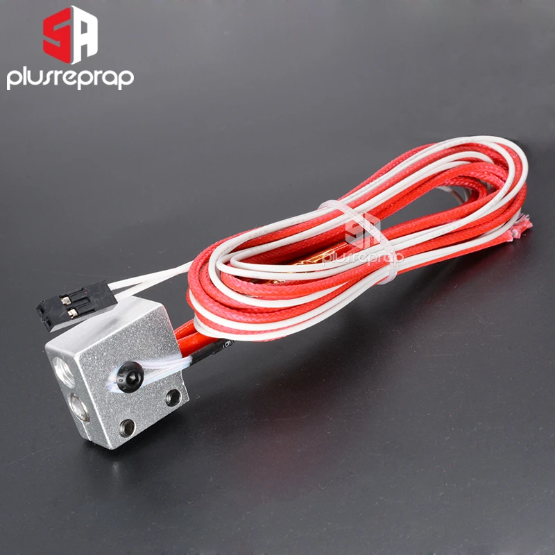 V6 Volcano Hot End Eruption Pack kit Heater Block with Thermistor and Heater 12V 24V 40W 3D Printer Parts Wholesale