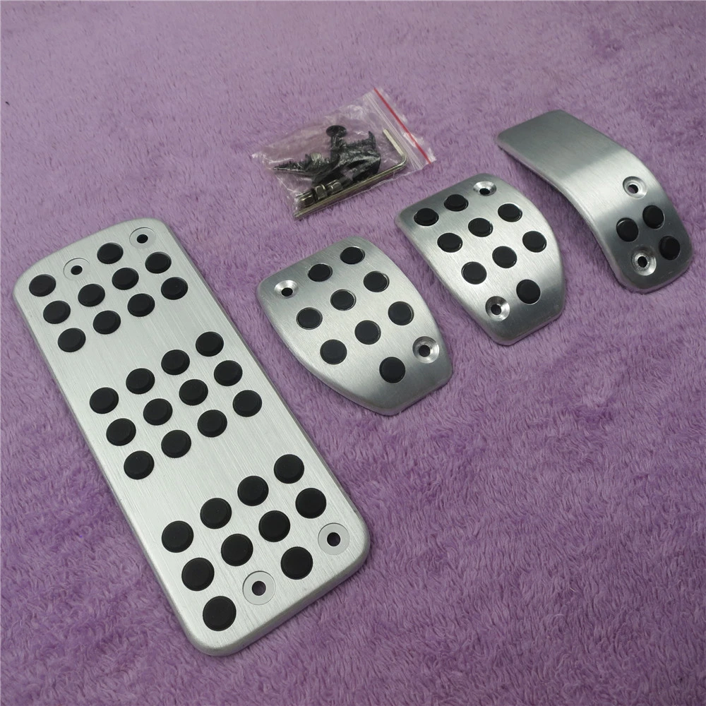 DEE Car Gas Foot Rest Modified Pedal Pad Plate for PEUGEOT 207 301 307 208 2008 308 408 cc/CITROEN C3 C4/DS 3 4 6 DS3 DS4 DS6