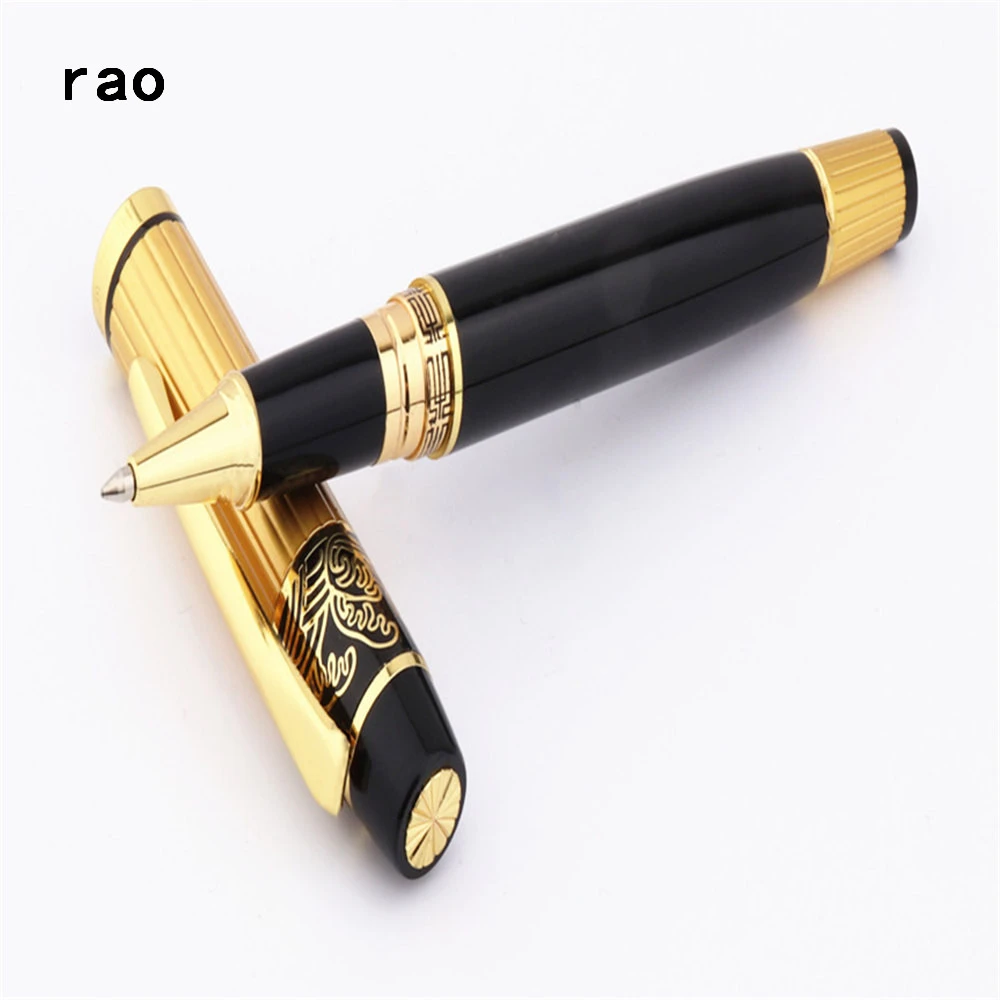 Luxury high quality 901 Black Gold usiness office Medium Nib Rollerball Pen New