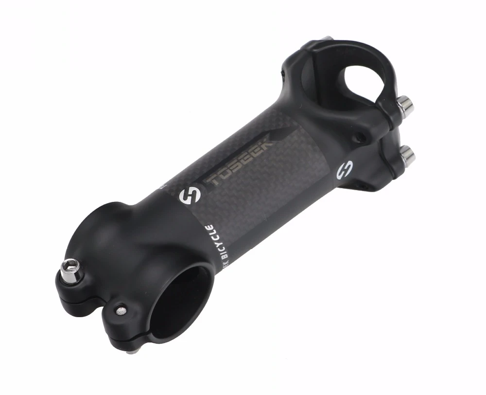 TOSEEK Carbon+Alloy 6 Degree Bicycle Stem Rack Road MTB bike Stems Cycling Parts 31.8*70mm/80mm/90mm/100mm/110mm/120mm