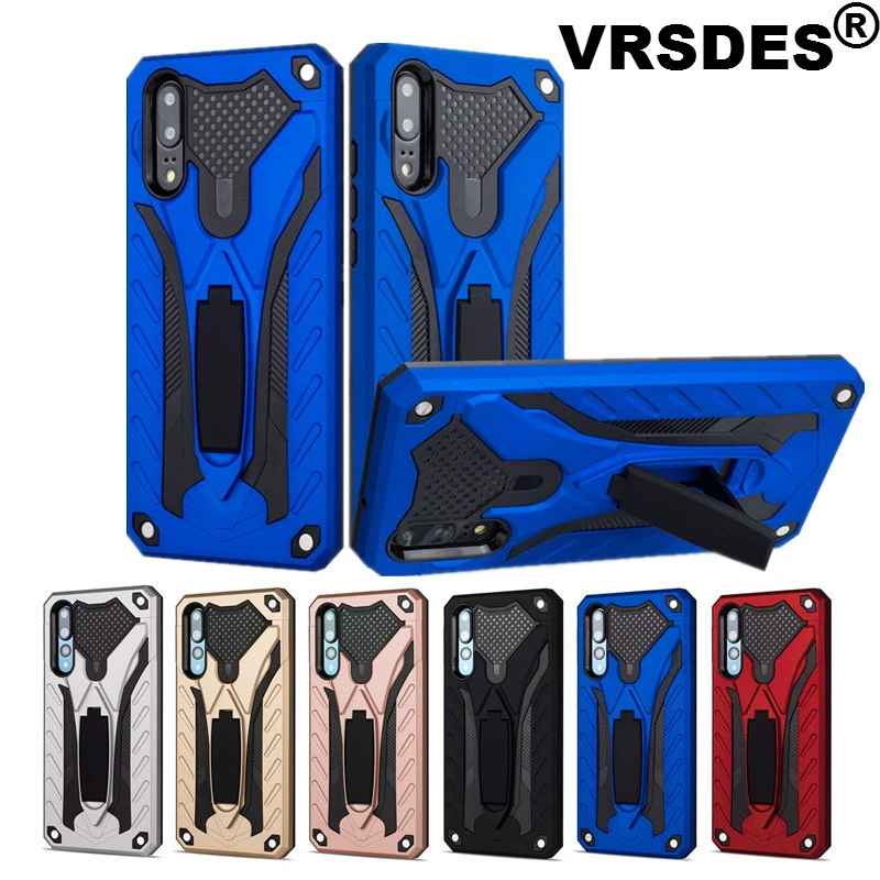 VRSDES Heavy Duty Case For Huawei Honor 8X Mate 20 pro lite case Armor Shell For Huawei P20 Pro Lite Y5 Y6 Y9 2018 2019 Skin