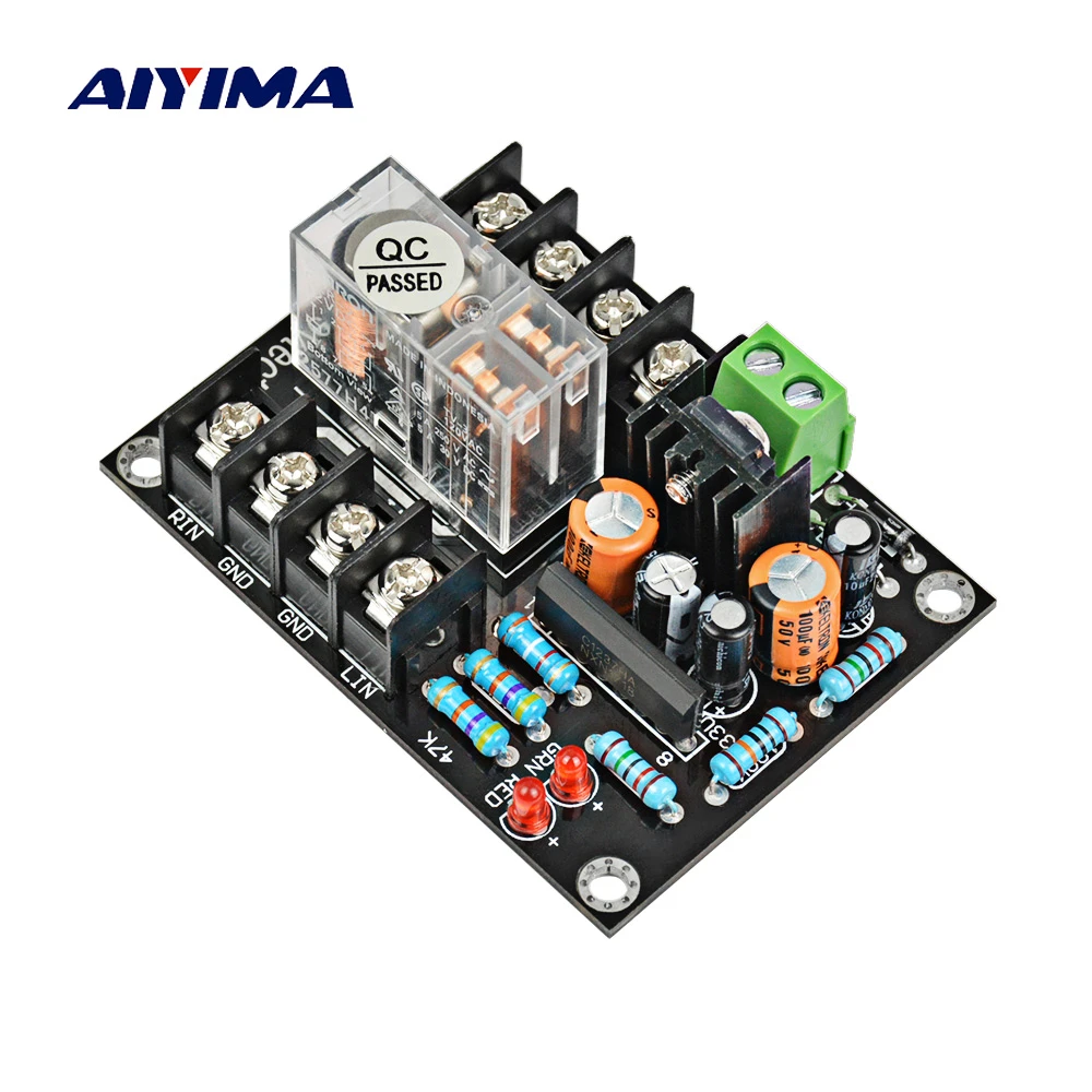 AIYIMA Audio Portable Speakers 2.0 Speaker Protective Board AC 12V-18V Relay Protection Board