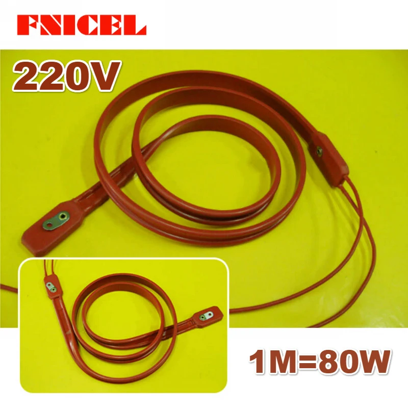 220V 80-240W Brew Wine Beer Heating Belt For Fermentation Pails Lifting Tool Parts 1.5cm Width