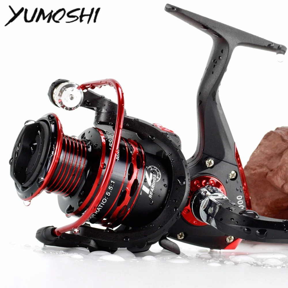 Hot wheels fish spinning reel 5.5:1 12Ball Bearing JX 1000-7000 series Spinning wheel type fishing wheel  Europe Classic Hotsell