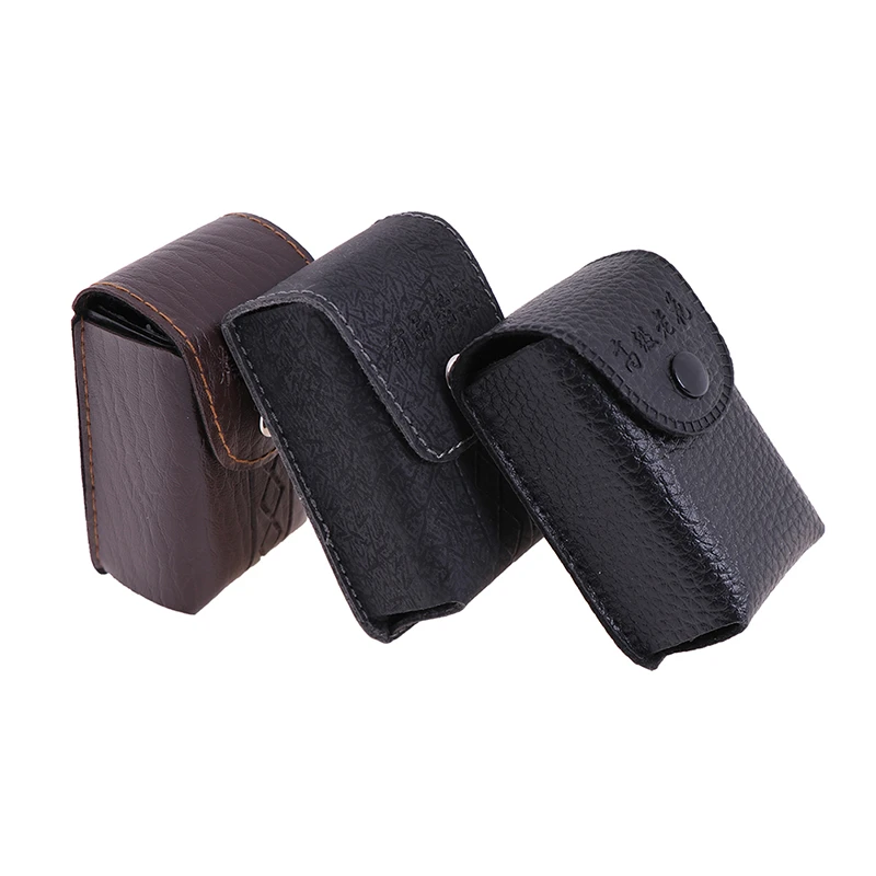 1 PCS Portable Men Women Unisex Reading Glasses Box Folding Protective Leather Soft Bag 3 Styles Presbyopic Glasses Case