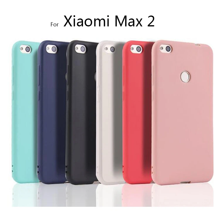 For Ricestate Case For Xiaomi Max 2 Mi Max2 soft silicone Matte Coque Fundas TPU Back Cover For Xiaomi MAX 2 Soft case