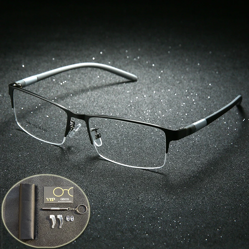Eyewear Titanium Glasses Frame Men Eyeglasses Computer Optical Prescription Reading Clear Eye Lens male Spectacle lunette de vue