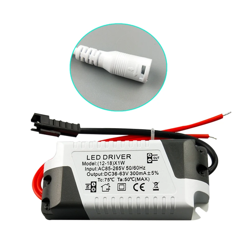 3W-36W LED Driver 85-265V 300mA  Light Transformer Constant Current Power Supply Adapter for Led Lamps Strip Lighting