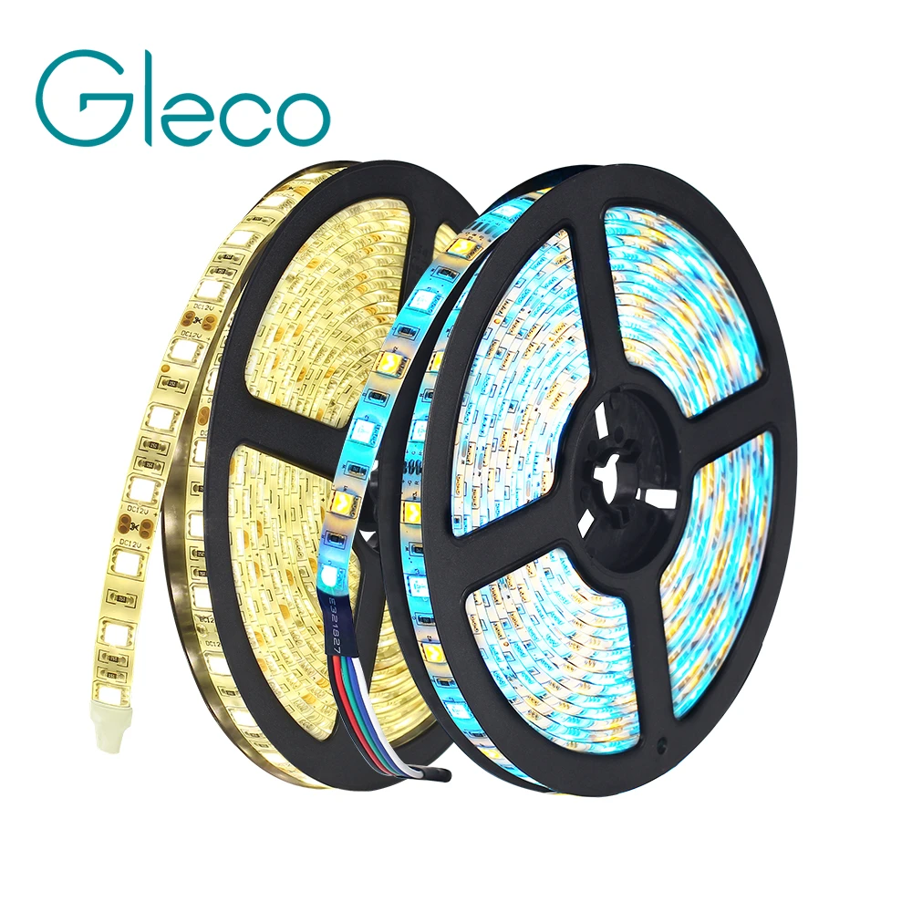 DC12V 5M LED Strip 5050 RGB,RGBW,RGBWW 60LEDs/m Flexible Light 5050 LED Strip RGB White,Warm white,Red,Blue,Green