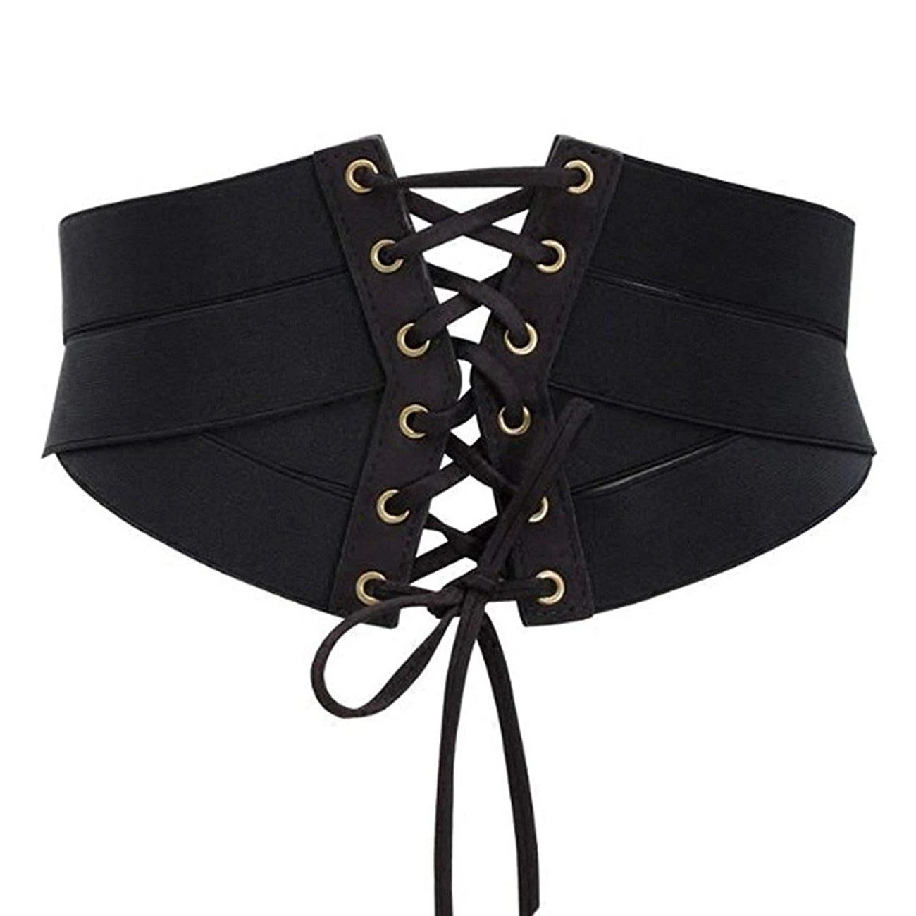 Women's Fashion Elastic Stretch Wide Band Corset Waist Belt