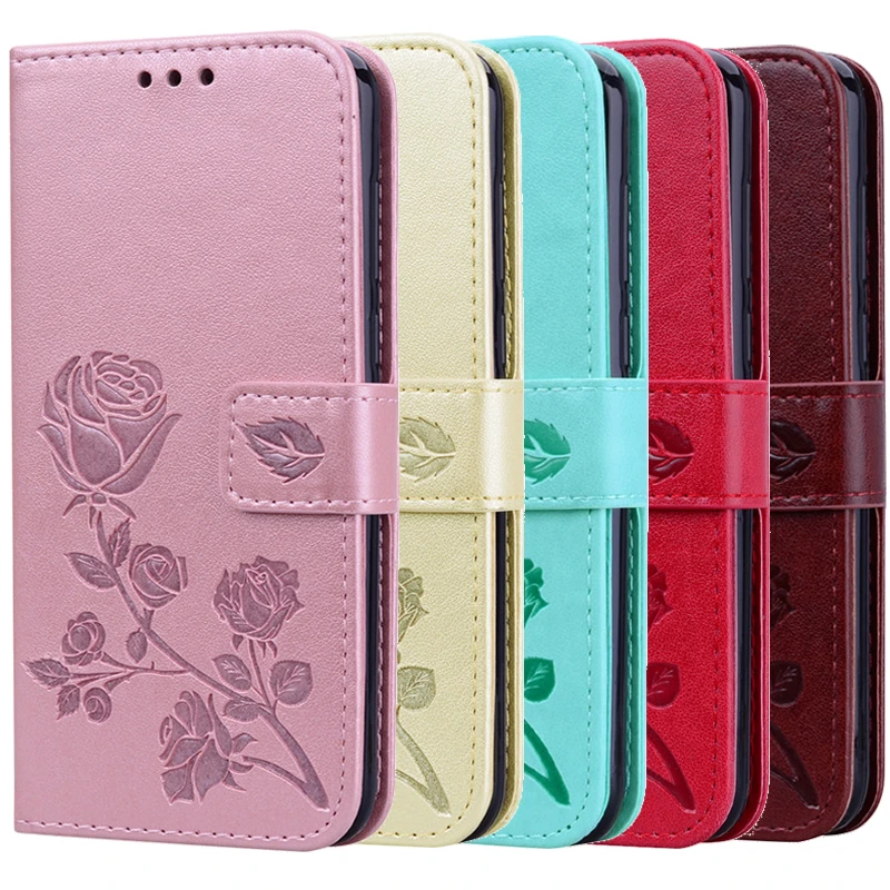 3D Embossing Flip Leather Case For Xiaomi Remdi Note 7 6 Pro 5 4 Redmi 7 7A GO 6A 5A 4X 5 Plus S2 3S Mi A2 Lite A2Lite A1 coque