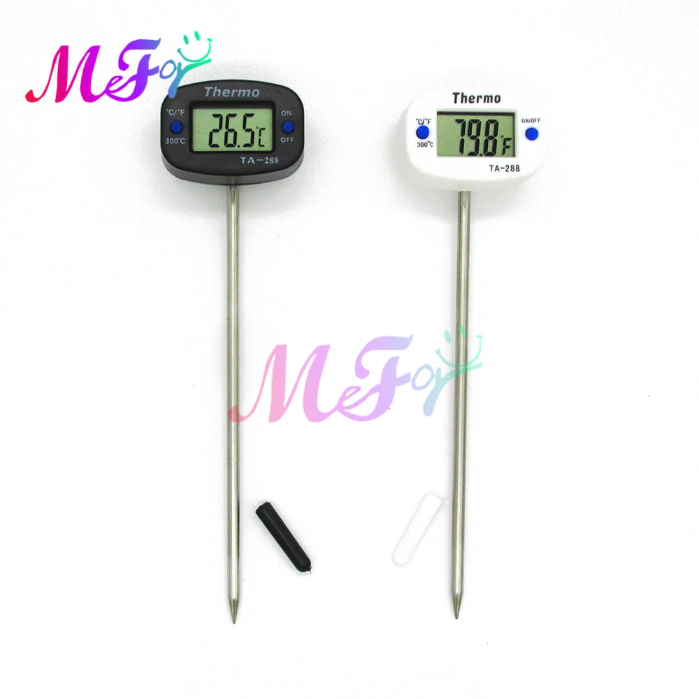 BBQ Meat Thermometer Rotatable Digital Food Thermometers Oven Milk Water Oil Kitchen Cooking Electronic Probe Test