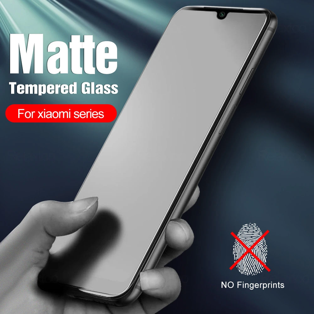 matte frosted protective glass for redmi note 7 8 9 10 pro 10s 8t 7a 8a 9a 9c poco f3 x3 nfc m3 pro screen protectors film cover