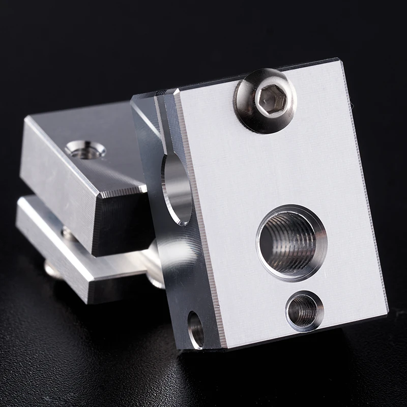 Ultra-precision V6 Heater Block for Sensor Cartridges for E 3D HOTEND titan extruder PT100 sensor HT-NTC100K 3D Printer Parts