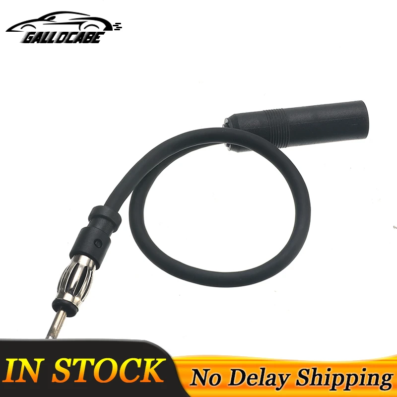 13inch 35cm Auto Car Antenna Adapter Vehicle AM / FM Radio Aerial Extension Cable Radio Antenna Extension Cord RG58
