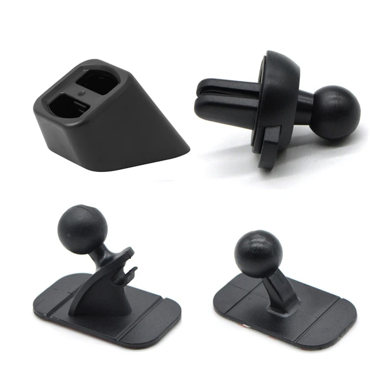 Universal Stand Accessories-Base Car Phone Holder 17MM Common Ball Head Multiple-Types Car Air Mount or Paste Bracket- Base Only