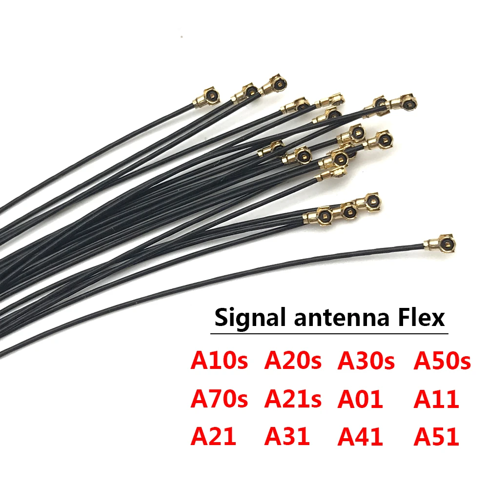 10Pcs Wifi Antenna Connector Signal Flex Cable For Samsung A10S A20S A30S A50S A70S A01 A11 A21 A21S A31 A41 A51 A71 M21 M51 F41