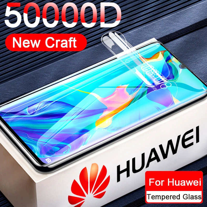 Full Cover Hydrogel Film Screen Protector On Huawei P30 Pro P40 P20 Lite P10 Screen Protector On Mate 40 30 20 10 P Smart 2019 Z