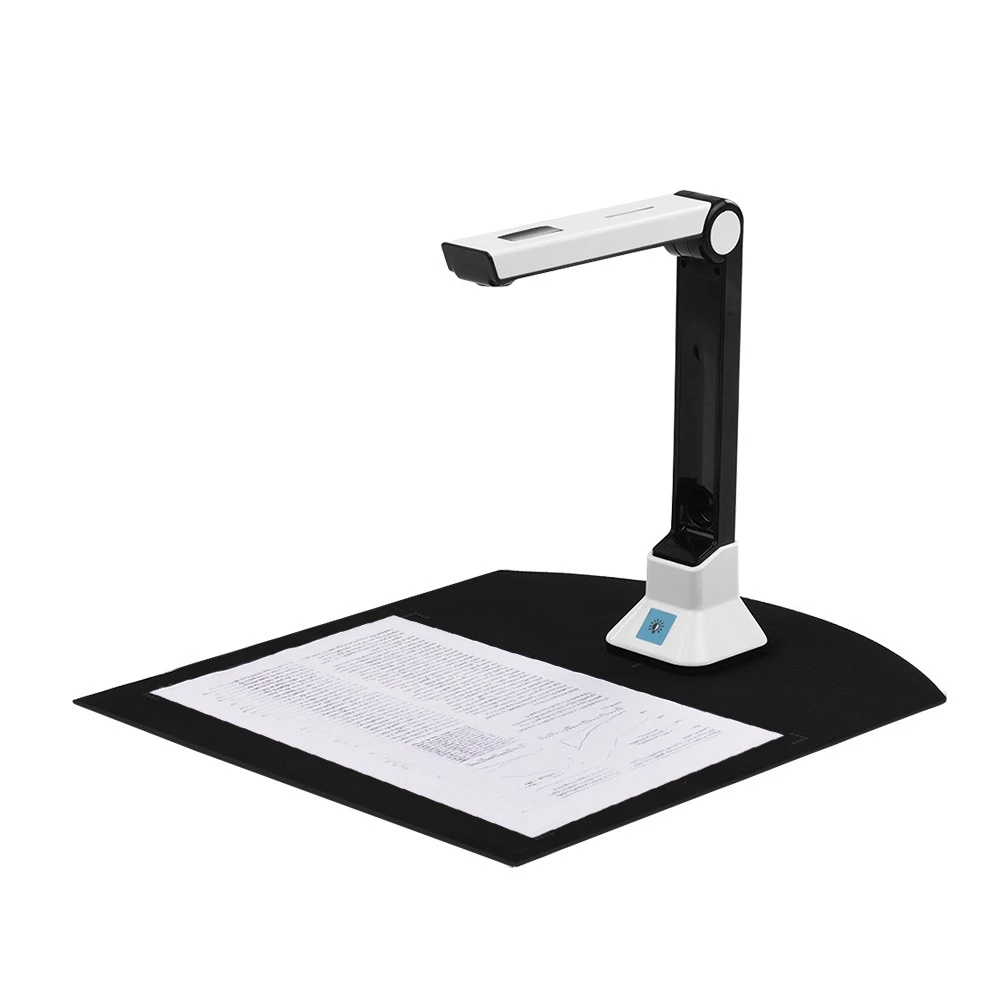 BK50 Portable 10 Mega-pixel High Definition Book Scanner Capture Size A4 Document Camera for File Recognition Scanner