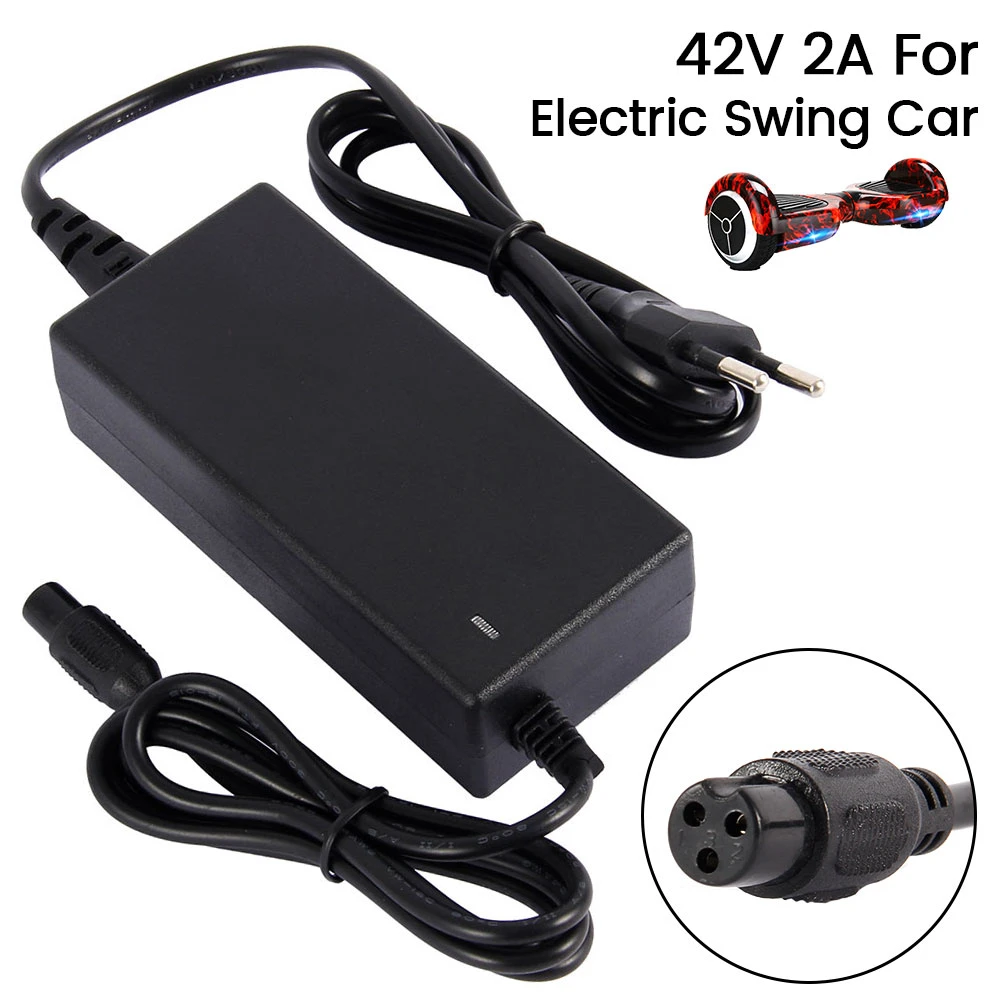 42V 2A Universal Battery Fast Charger for Hoverboard Smart Balance Wheel 36v electric power scooter Adapter Charger EU/US Plug
