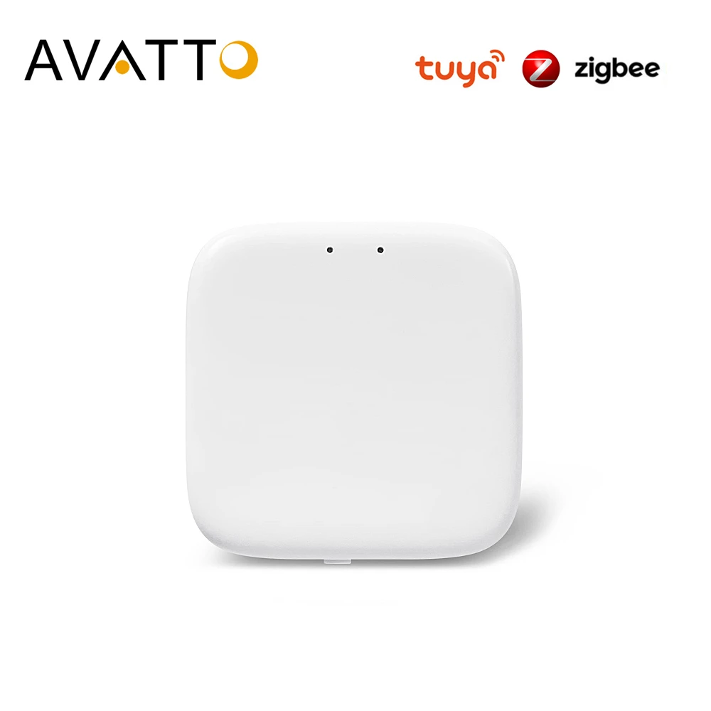 AVATTO ZigBee Gateway，Tuya Smart ZigBee Hub ,Smart Life APP Remote Controller Smart Home Bridge,Works with Alexa Google Home