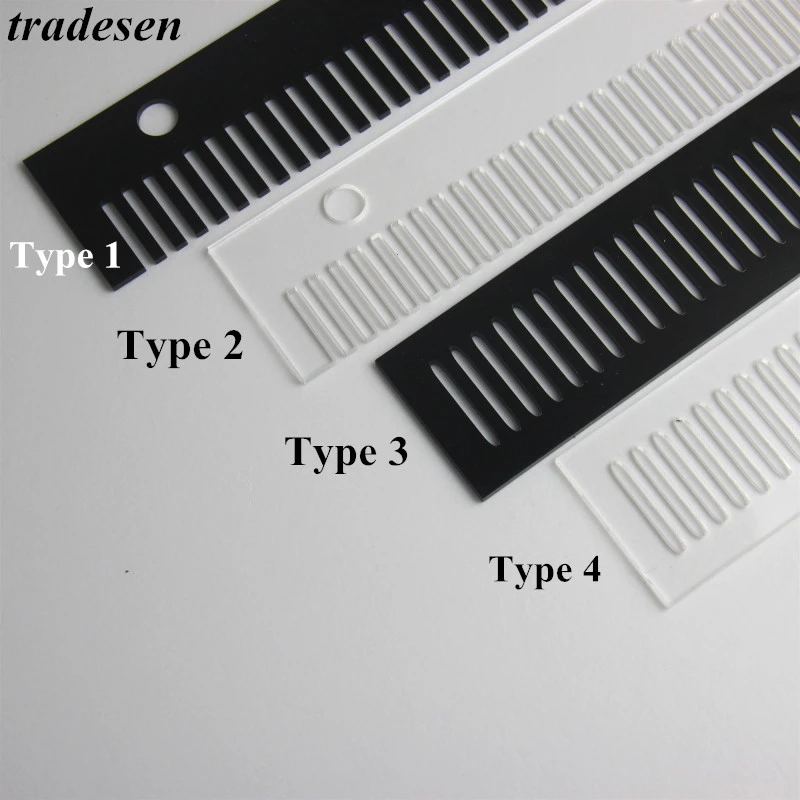 1Pcs 10/20/30cm Removable Overflow Combs Acrylic Fish Comb Filter Strip With Suction Cups For Aquarium Fish Tank Accessories