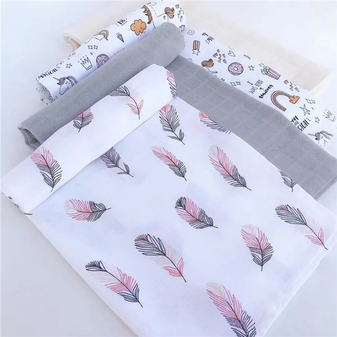 120cm*110cm Blanket Muslin Swaddle Baby Cotton Baby Swaddles Blanket Baby Muslin Blanket 120 Muslin Diaper