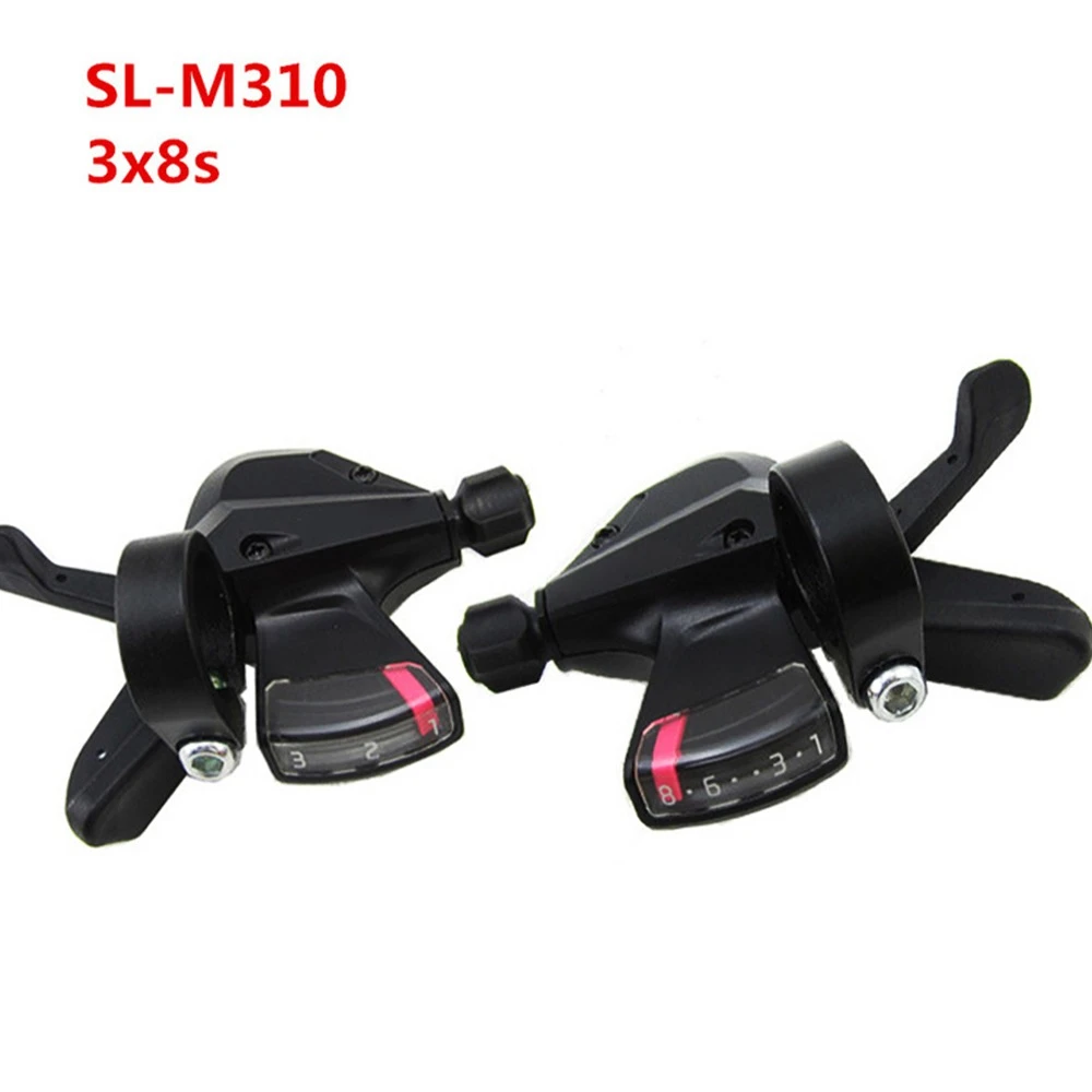 3x8-Speed Shift Lever Shifter  Right Left Bicycle Derailleur for Acera Shimano SL-M310 Mountain Hybrid Bike Bicycle Parts