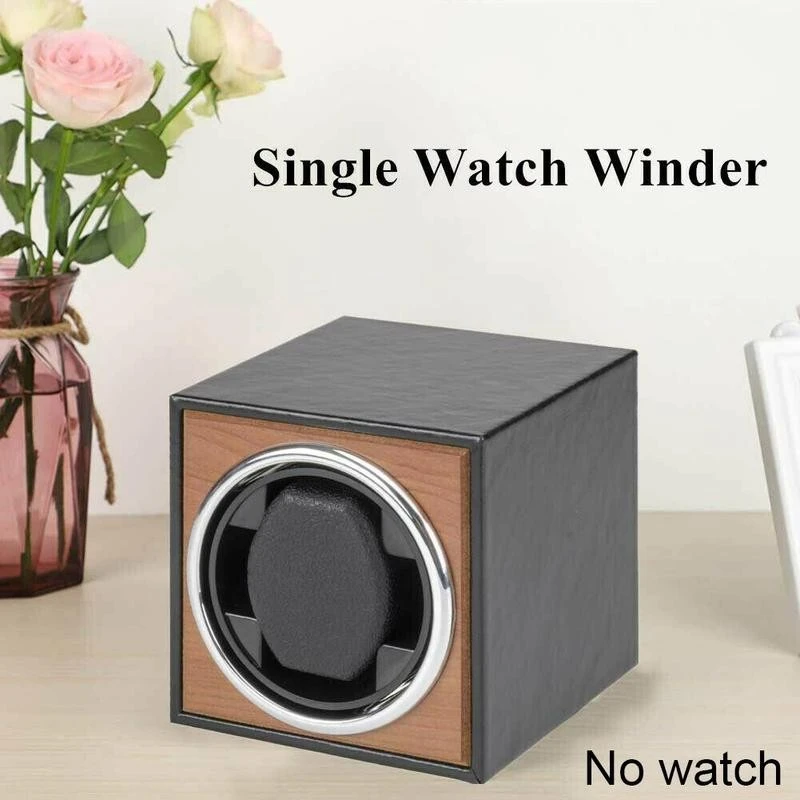 Watch Winder For Automatic Watches New Version 4+6 Wooden Watch Accessories Box Storage Collector High Quality Vertical Shaker