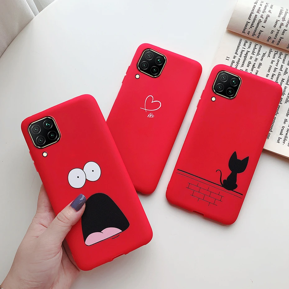 Case for huawei p40 lite soft cute cartoon tpu silicone phone cases for Hauwei P40 lite e P 40 lite p40lite e case fundas cover