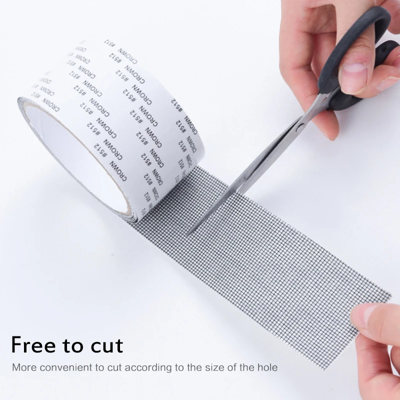 5*200cm Window Net Anti-mosquito Mesh Patch Repair Tape Summer Screen Window Door Mosquito Netting Patch Screen Repair Patch