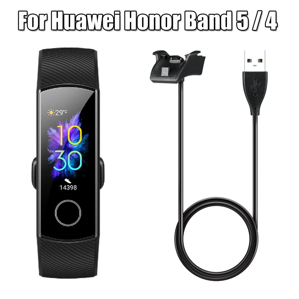 1PC 1M USB Charger Cable Bracelet Watch Charging Dock Cradle For Huawei Honor Band 5 4 Smart Watch Accessories