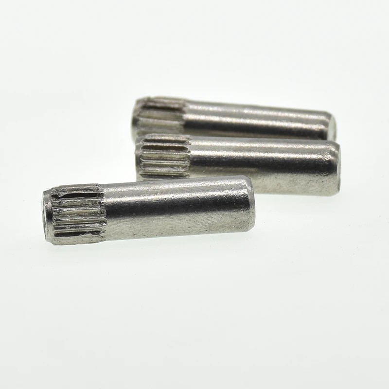 10/20Pcs  M2 M2.5 M3 M4 M5 M6 M8 GB119 KnurledCylindrical Pin Parallel Pins 304 Stainless Steel