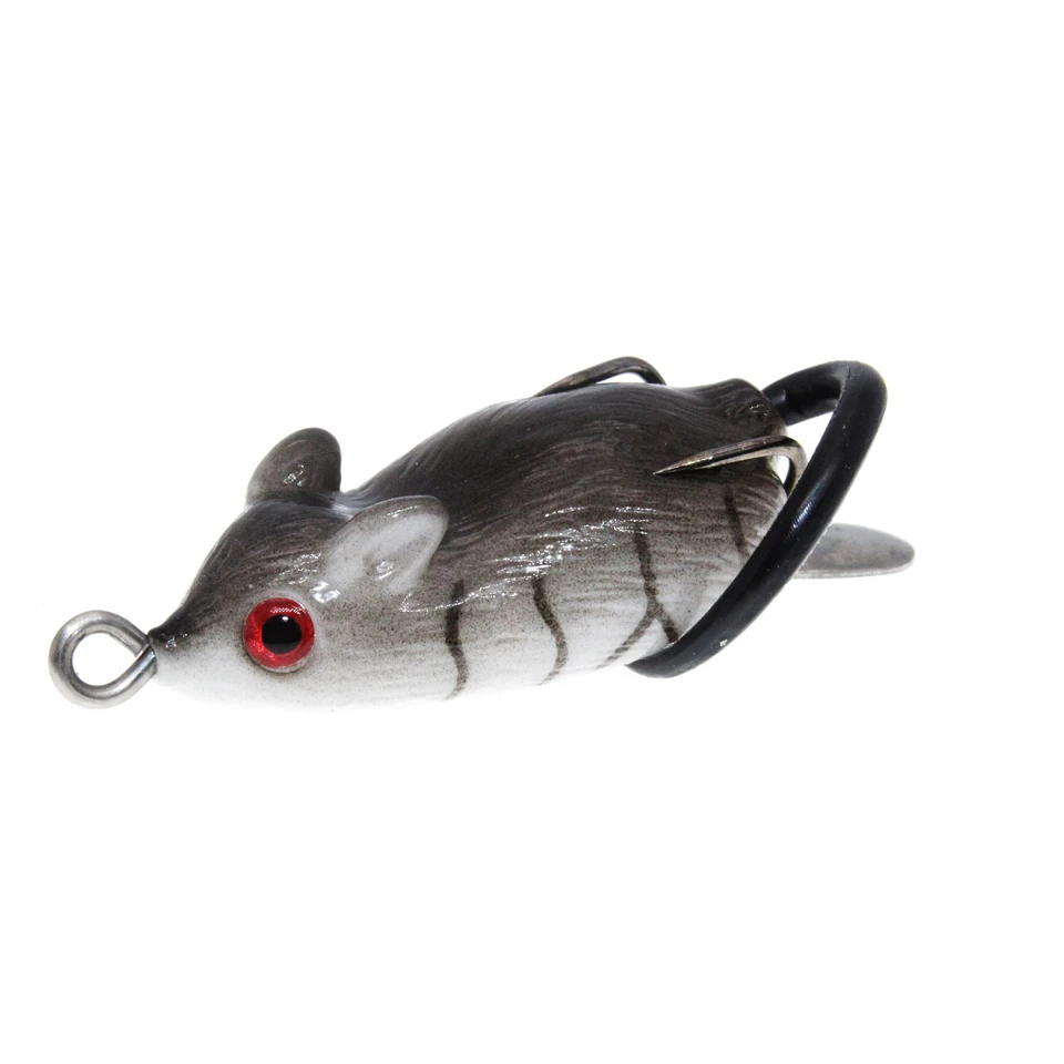 1Pcs/lot 3D Eyes Soft Mouse Bait Fishing Lure 5cm 9.5g Floating Crankbait Artificial Bait Fishing tackle everything for fishing