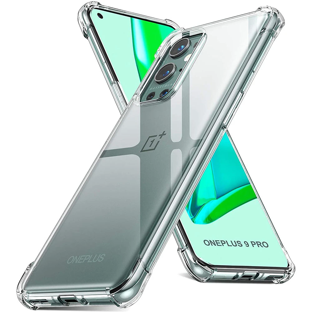 Clear Case For Oneplus 9 Pro 5G One Plus 8T 8 7 7T 9R Nord N10 N100 9Pro Transparent Protective Silicone Cover Phone Accessories