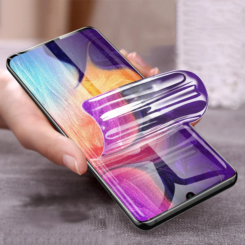 10D Hydrogel Film Realme C21 C25 V13 GT A9 A5 2020 F17 F19 Pro R15X K5 K3 K1 A74 Screen Protector For OPPO R17 A1K A11X A5 A3S