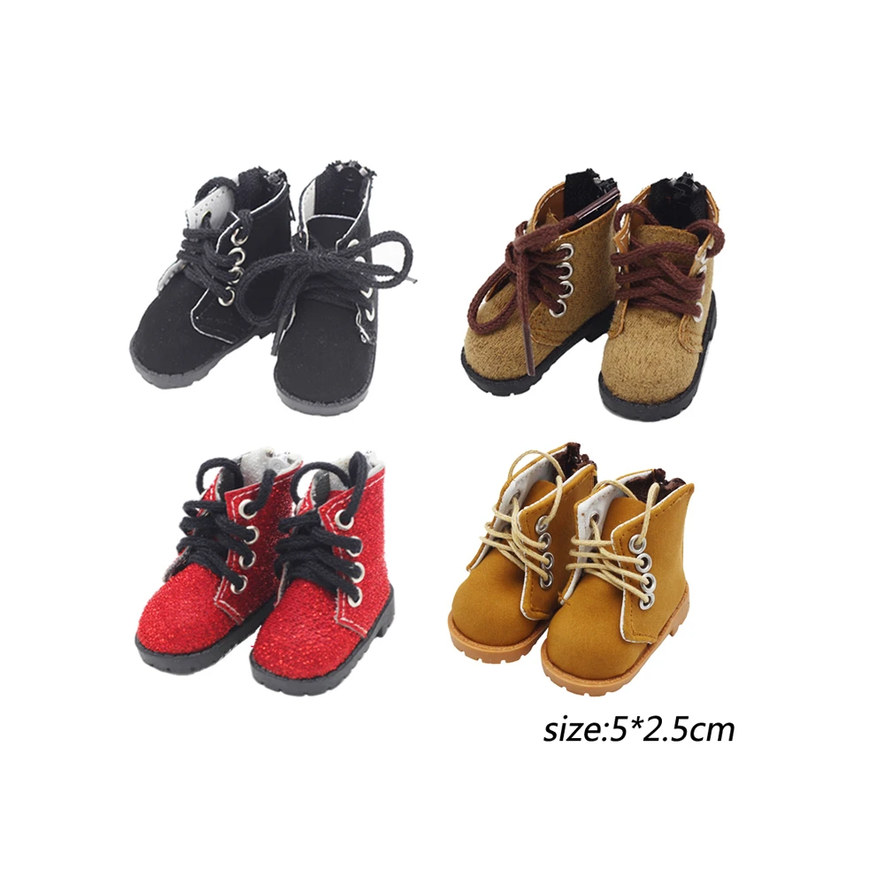 5*2.5cm 14.5-inch Girls doll shoes 1/6 BJD sports Boot PU EXO dolls Baby toys fit milo dolls Accessories