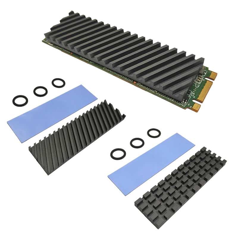 Pure Copper Graphene Heatsink M.2 NGFF 2280 PCI-E NVME SSD cooling Thermal Pad Cooler Radiator 70x20x0.5/1.5/2.0/3.0/4.0mm