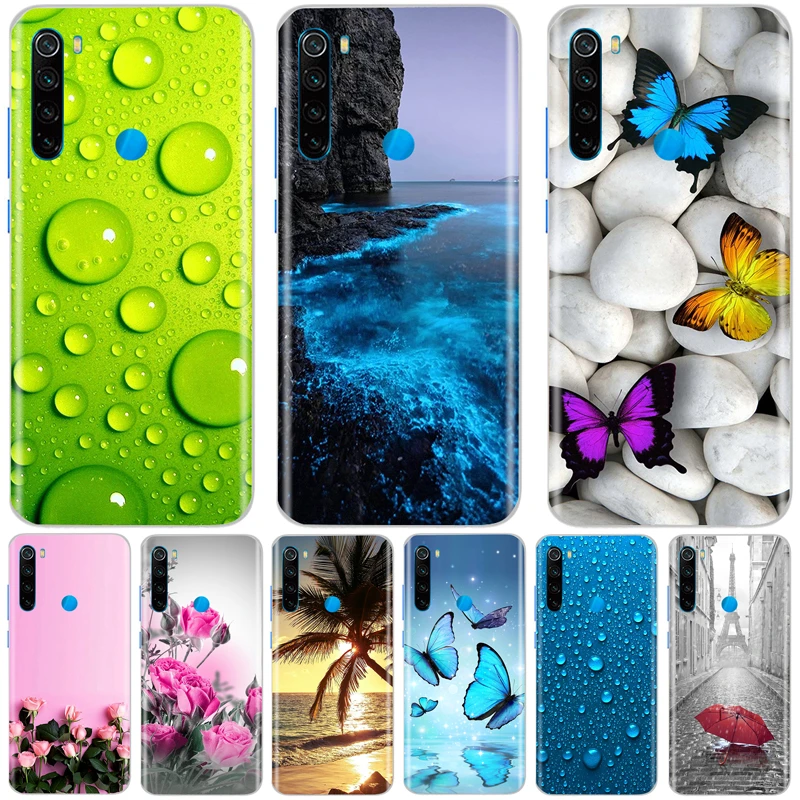 For Xiaomi Redmi Note 8T Case Silicon Cover Cute Soft Silicon TPU Back Cover Phone Case For Redmi Note 8T Note8t 8 t Phone Shell