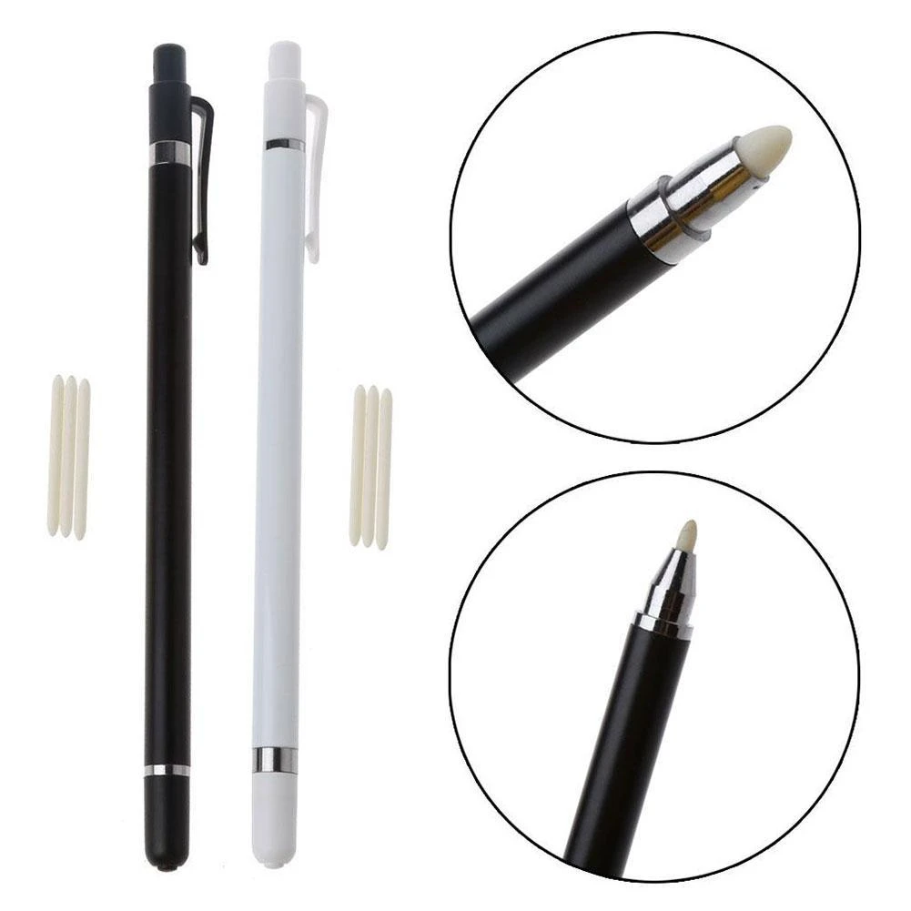 Universal Stylus Pen Dual Soft Nibs Screen Capacitive Stylus Pen for Mobile Android Phone Smart Pencil Accessories