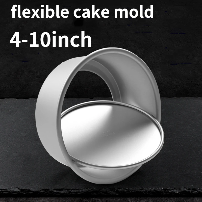 Removable Mousse Chiffon Cake Mold Anodization Cake Pan Oven Baking Tools  Bakery Tools  Baking Mold  Baking Pan Bakeware Bakewa