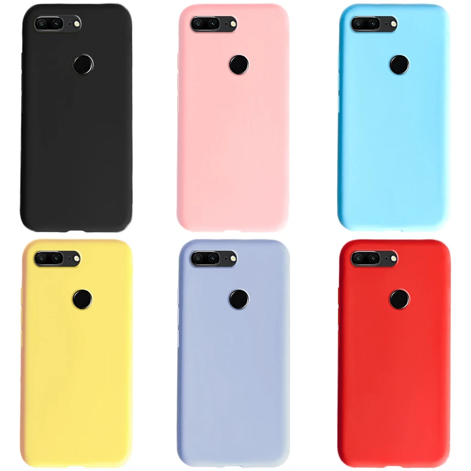 For Huawei Honor 9 Lite Case Matte Soft Silicone Phone Case for Huawei Honor 9Lite Case on Honor 9 Lite Back Cover Bumper Fundas