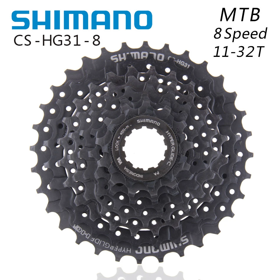 SHIMANO CS-HG31-8 Flywheel 11-32T 8S Freewheel 25/28/32/36/40/42T for M360 M310 M280 M410 k7 X4 Folding Mountain Bike Parts