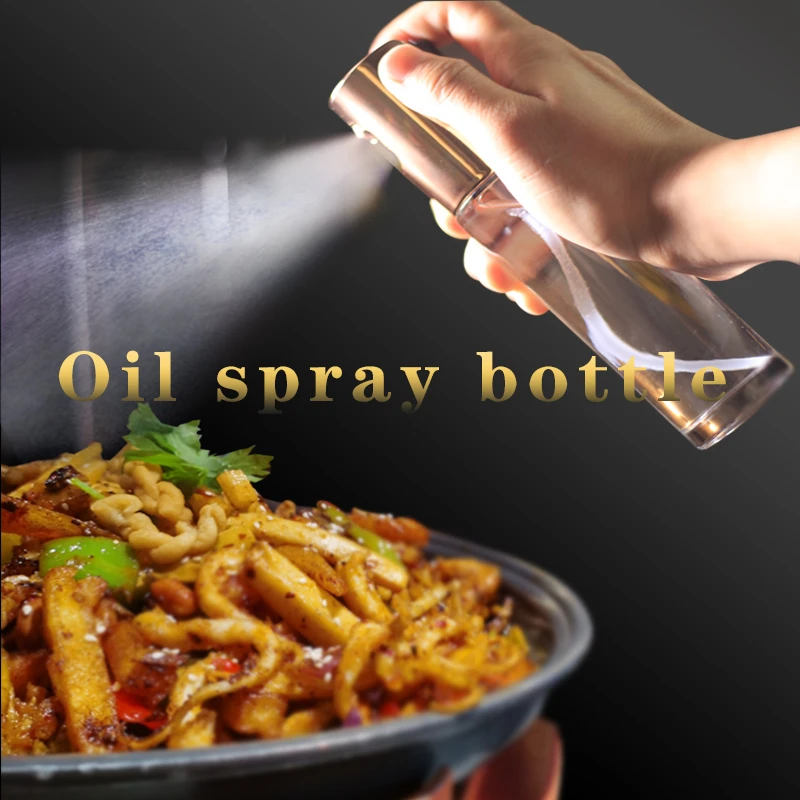 Kitchen Baking Oil Cook Oil Spray Empty Bottle Vinegar Bottle Oil Dispenser Cooking Tool Salad BBQ Cooking Glass Oil sprayer