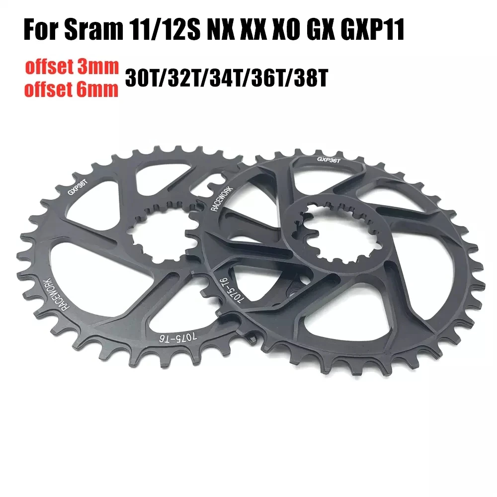 MTB Mountain bike chainring Narrow Wide Chainwheel 30T 32T 34T 36T 38T For SRAM GXP XX1 X9 XO X01 gx Eagle NX 11/12 speed Crank