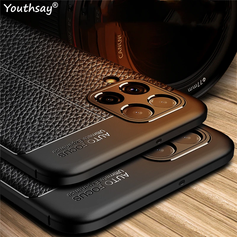 For Samsung Galaxy M32 Case For Samsung M52 A42 A22 M22 A41 M62 A32 A52 A72 M51 Cover Luxury Leather Soft Silicone Case Fundas