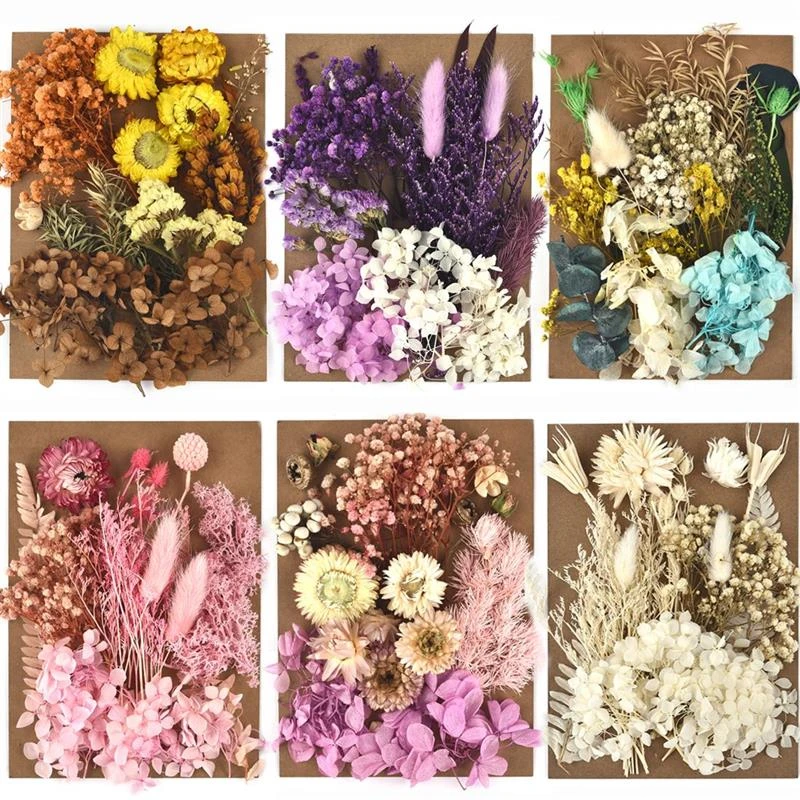 DIY Dried Real Flowers For Resin Mold Making Resin Fillings Nail Art Home Craft Home Room Decor Wedding Party Decoration Outdoor