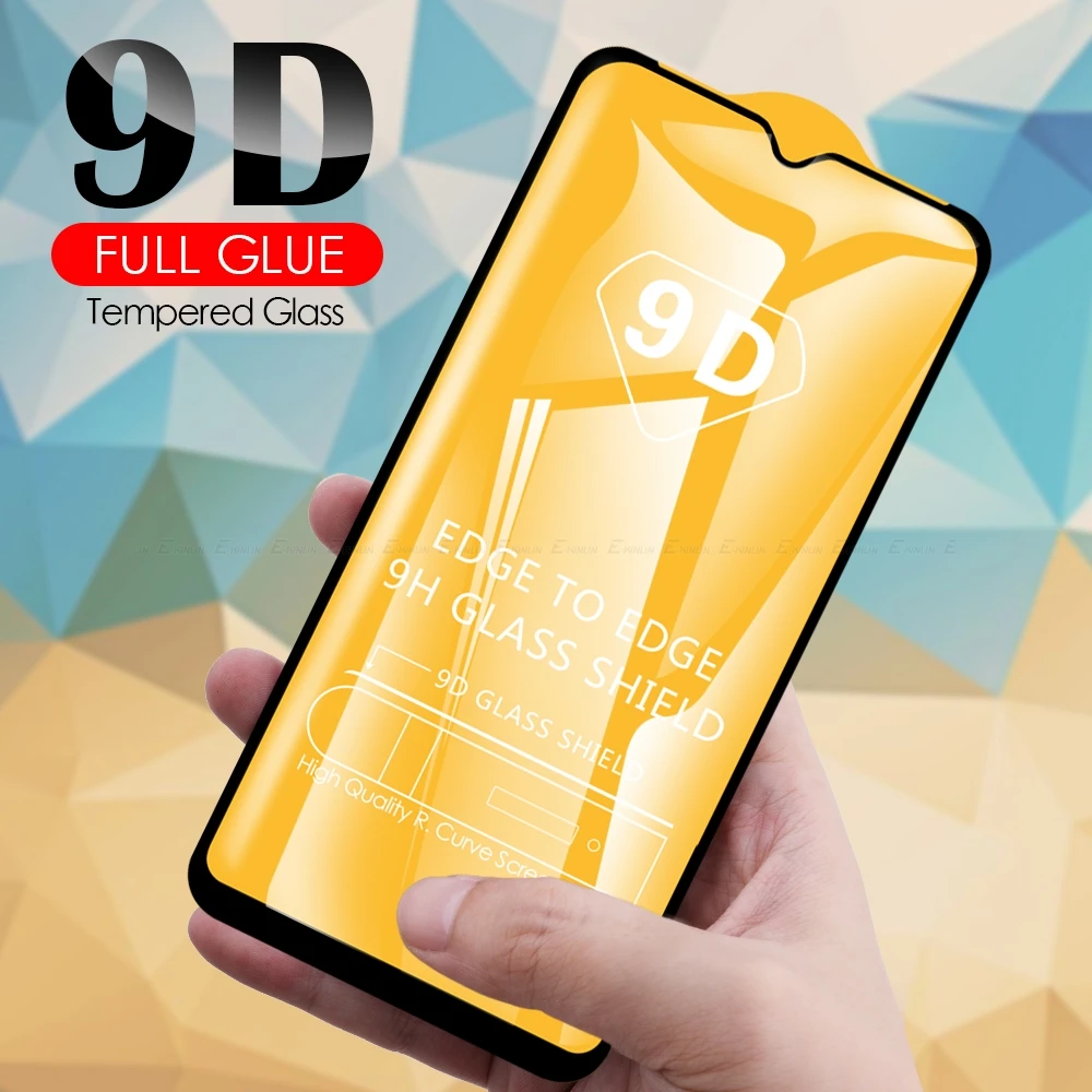 9D Tempered Glass For OPPO A16 A16s A31 A32 A33 A35 A15s A15 A11 A12 A12e A1k Screen Protector Full Cover Protective Glass Film